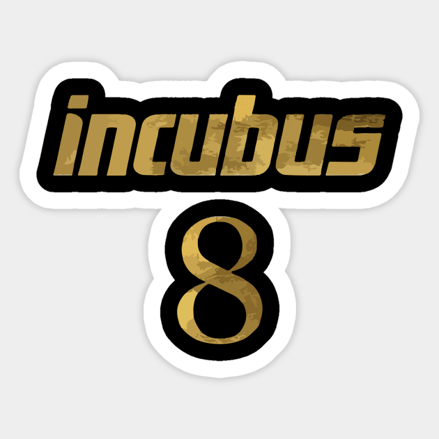 Incubus Sticker by rickkhemmanivong